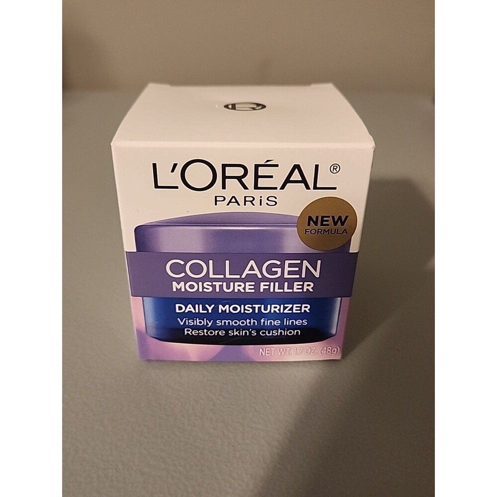 L’Oreal Paris Collagen Daily Face Moisture Filler Dermatologist Tested 1.7 Oz